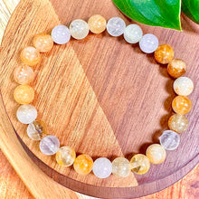 Load image into Gallery viewer, NEW! Grade A ✨ Golden Healer Unbreakable Force Ray of Light Limited Premium Collection Premium Collection 8mm Stretch Bracelet