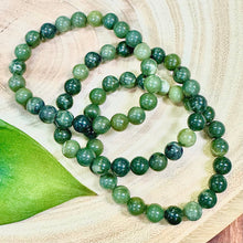 Load image into Gallery viewer, Nephrite Jade Radiate Happiness, Boost Metabolism & Immunity 8mm Stretch Bracelet