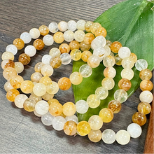 Load image into Gallery viewer, NEW! Grade A ✨ Golden Healer Unbreakable Force Ray of Light Limited Premium Collection Premium Collection 8mm Stretch Bracelet