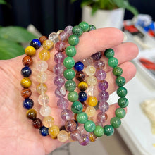 Load image into Gallery viewer, Nephrite Jade Radiate Happiness, Boost Metabolism & Immunity 8mm Stretch Bracelet