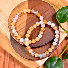 Load image into Gallery viewer, NEW! Grade A ✨ Golden Healer Unbreakable Force Ray of Light Limited Premium Collection Premium Collection 8mm Stretch Bracelet