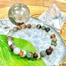 Load image into Gallery viewer, NEW! Only 5! Grade AA ✨ Garden Quartz Cosmic Consciousness Limited Premium Collection 8mm Stretch Bracelet