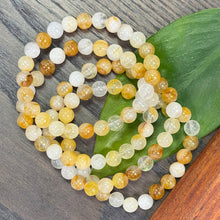 Load image into Gallery viewer, NEW! Grade A ✨ Golden Healer Unbreakable Force Ray of Light Limited Premium Collection Premium Collection 8mm Stretch Bracelet