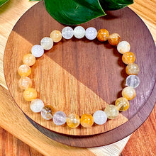 Load image into Gallery viewer, NEW! Grade A ✨ Golden Healer Unbreakable Force Ray of Light Limited Premium Collection Premium Collection 8mm Stretch Bracelet