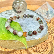 Load image into Gallery viewer, NEW! Only 5! Grade AA ✨ Garden Quartz Cosmic Consciousness Limited Premium Collection 8mm Stretch Bracelet