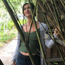 Load image into Gallery viewer, Last One! Modern Abalone Vertical Bar Choker 18" + 2" Gold Necklace