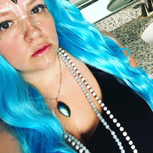 Load image into Gallery viewer, Howlite Happiness 108 Hand Knotted Mala with Tassel Necklace