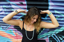 Load image into Gallery viewer, Tigers Eye & Black Onyx Couples Bracelet 6mm Stretch Matching Set