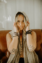 Load image into Gallery viewer, 10mm Elizabeth April New Earth Spiritual AWAKEN Limited Edition Stretch Bracelet