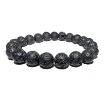 Load image into Gallery viewer, Lava Grounding & Protection 8mm Stretch Bracelet