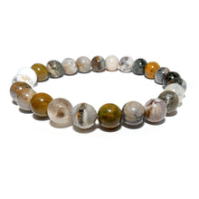 Load image into Gallery viewer, Ocean Jasper Swirls of Serenity 8mm Stretch Bracelet