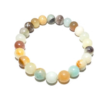 Load image into Gallery viewer, Australian Amazonite Clarity Peace 8mm Stretch Bracelet