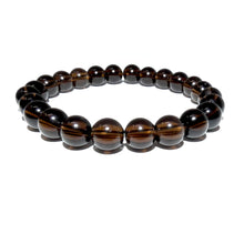 Load image into Gallery viewer, Smoky Quartz Limited Ethereal Vitality 8mm Stretch Bracelet