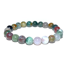 Load image into Gallery viewer, Indian Agate Growing Beauty & Inner Wisdom 8mm Stretch Bracelet