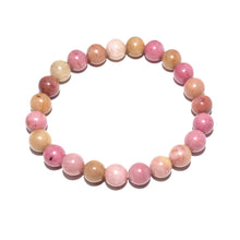 Load image into Gallery viewer, Rhodonite Unconditional Love 8mm Stretch Bracelet