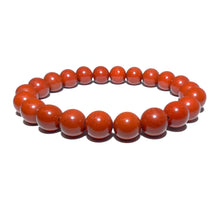 Load image into Gallery viewer, Red Jasper Earth Warrior Freedom Fighter Protection 8mm Stretch Bracelet
