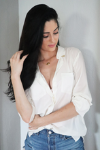 Load image into Gallery viewer, Faceted Gemstone Oval Tigers Eye Pendant Choker 14" + 2" Gold Necklace