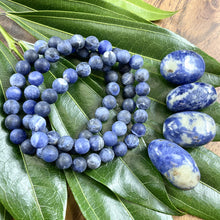 Load image into Gallery viewer, Sodalite Matte Harmony and Truth 8mm Stretch Bracelet