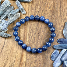 Load image into Gallery viewer, Last one!! Kyanite Energy Amplifier & Master Transmutation Premium Collection 10mm Stretch Bracelet