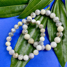 Load image into Gallery viewer, Dendritic Opal Awakening & Shadow Work Integration 8mm Stretch Bracelet