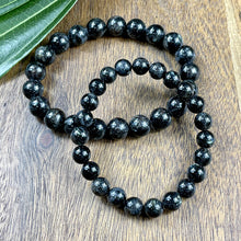 Load image into Gallery viewer, Astrophyllite Firework Stone High Vibrational Energy & Relationship Goals Premium Collection 10mm Stretch Bracelet
