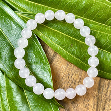 Load image into Gallery viewer, Rose Quartz Heart Chakra Self-Love & Empathy 8mm Stretch Bracelet