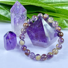 Load image into Gallery viewer, Back In Stock! Only 3 - Grade AAA Super Seven Psychic Powerhouse & Ascension Premium Collection 10mm Stretch Bracelet