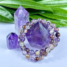 Load image into Gallery viewer, Grade AAA Super Seven Psychic Powerhouse & Ascension Premium Collection 8mm Stretch Bracelet