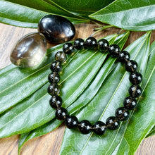 Load image into Gallery viewer, Smoky Quartz Limited Ethereal Vitality 10mm Stretch Bracelet