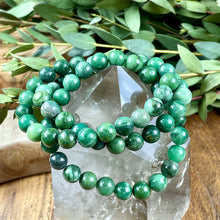 Load image into Gallery viewer, Jade Energy Blessings & Abundance 8mm Stretch Bracelet
