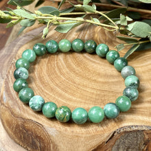 Load image into Gallery viewer, Jade Energy Blessings & Abundance 8mm Stretch Bracelet
