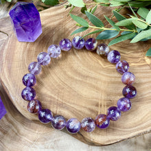 Load image into Gallery viewer, Grade AAA Super Seven Psychic Powerhouse & Ascension Premium Collection 8mm Stretch Bracelet