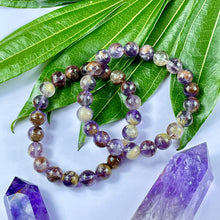 Load image into Gallery viewer, Grade AAA Super Seven Psychic Powerhouse & Ascension Premium Collection 8mm Stretch Bracelet