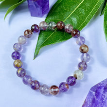 Load image into Gallery viewer, Grade AAA Super Seven Psychic Powerhouse & Ascension Premium Collection 8mm Stretch Bracelet