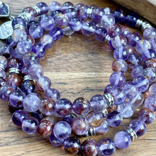 Load image into Gallery viewer, Only 1! Limited Grade AAA Super Seven Psychic Powerhouse & Ascension 108 Stretch Mala Necklace Bracelet