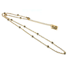 Load image into Gallery viewer, 18K Gold Vermeil Satellite Bead Cable Chain