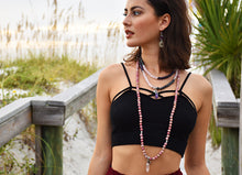 Load image into Gallery viewer, Just Restock! Only 2 Rhodonite Unconditional Love & Compassion 108 Mala Necklace Bracelet