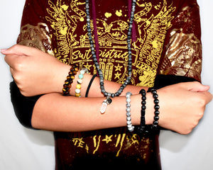 Original Black Tibetan Buddhist Monk Braided Knot Lucky Bracelet