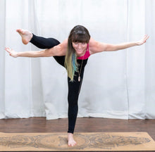 Load image into Gallery viewer, Basket Weave Wire Wrapped Crystal Clear Quartz Raw Pendant 30” Rose Gold Necklace