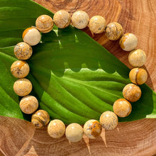 Load image into Gallery viewer, Picture Jasper Nature's Antidepressant 10mm Stretch Bracelet