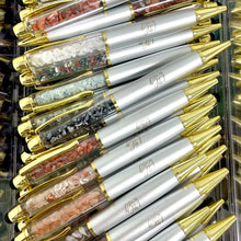 Load image into Gallery viewer, Hand Filled Crystal Gemstone Pen for High Vibrational Energy Writing Collection by Maddox