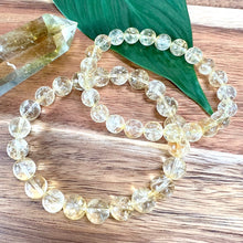 Load image into Gallery viewer, Restocked and only 2! Extremely Limited! Grade AAA+ Brazilian Citrine Sunny Bright & Pure Positive Energy 10mm Stretch Bracelet