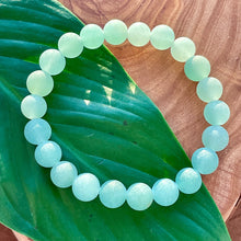 Load image into Gallery viewer, Green Aventurine Matte Wealth & Abundance 8mm Stretch Bracelet