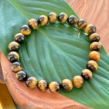 Load image into Gallery viewer, Tigers Eye Willpower 8mm Stretch Bracelet