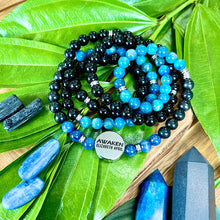 Load image into Gallery viewer, 8mm Elizabeth April New Earth Physical AWAKEN Limited Edition Stretch Mala Bracelet Necklace