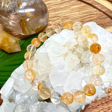Load image into Gallery viewer, Last 2 Left - Golden Healer Unbreakable Force Ray of Light Limited Premium Collection Premium Collection 10mm Stretch Bracelet