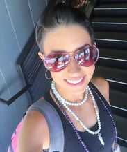 Load image into Gallery viewer, Just Restocked! 2 LEFT! Brazilian Amethyst Higher Consciousness & Self Awareness 108 Mala Stretch Necklace Bracelet