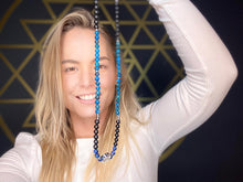 Load image into Gallery viewer, 8mm Elizabeth April New Earth Physical AWAKEN Limited Edition Stretch Mala Bracelet Necklace
