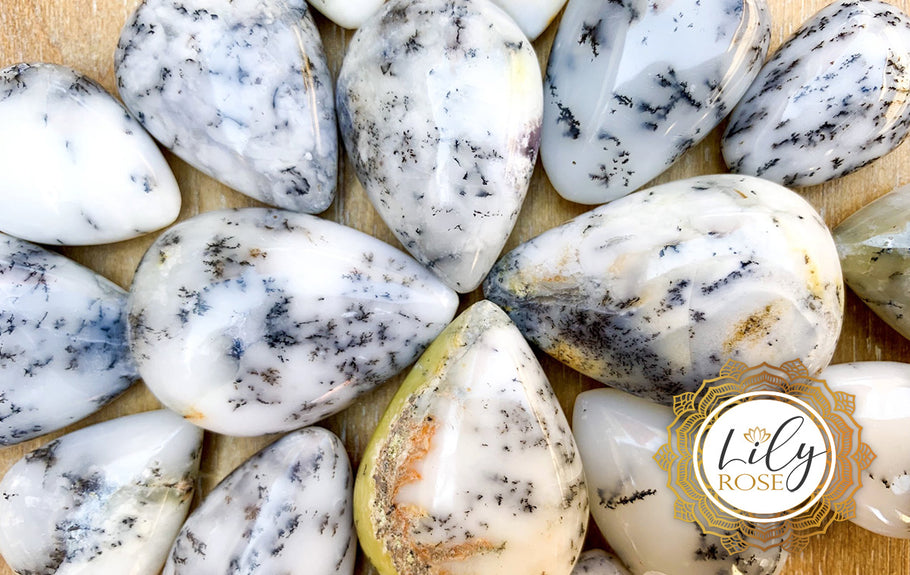 Dendritic Opal Gemstone Uses & Crystal Healing Properties