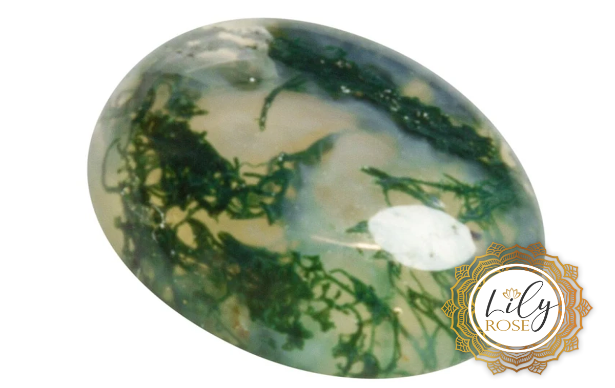 Moss Agate Gemstone Uses & Crystal Healing Properties